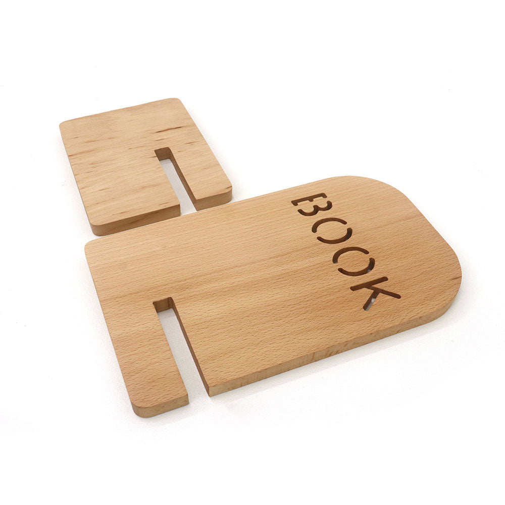 สำหรับห้องสมุด KOLIB BOOKSTAND ที่วางหนังสือไม้สไตล์มินิมอล (ไม้เซลโควา)