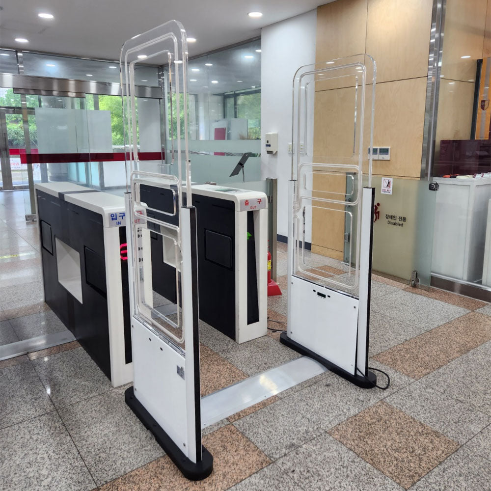 สำหรับห้องสมุด WISE 13.56 RFID GATE BG 900 ประตูป้องกันทรัพยากรสูญหาย